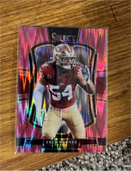 2025 Panini Select Premier Level #118 Fred Warner — front
