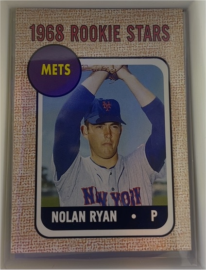 2006 Topps Rookie of the Week #5 Nolan Ryan 1968 Rookie Stars Mets — front