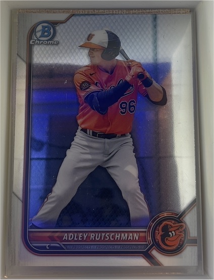 2022 Bowman Chrome Prospects #BCP-29 Adley Rutschman — front