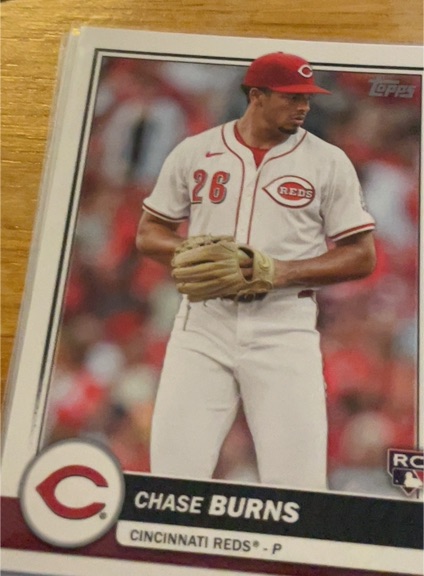 2026 Topps Flagship Collection #78 Chase Burns — front