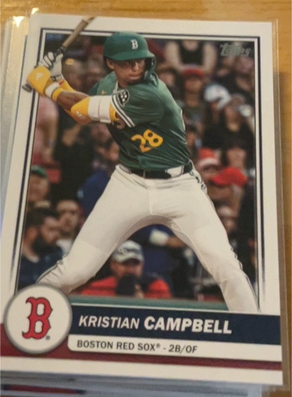 2026 Topps Flagship #36 Kristian Campbell — front