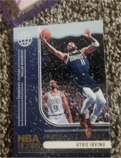 2024-25 Panini NBA Hoops Frequent Flyers #15 Kyrie Irving — front