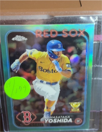 2024 Topps Chrome #63 Masataka Yoshida — front