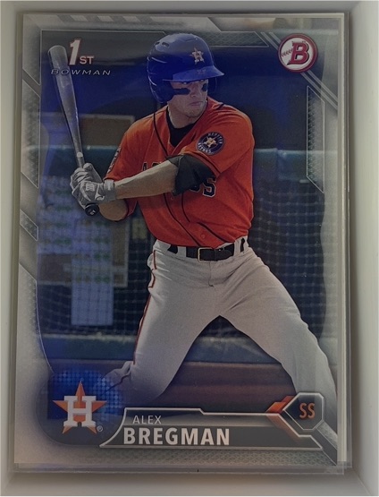 2016 Bowman Chrome Prospects #BCP4 Alex Bregman — front