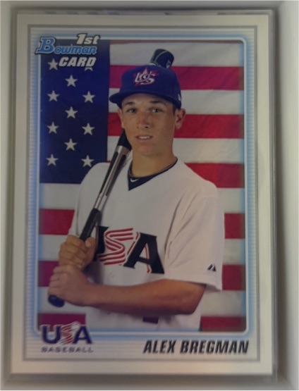2010 Bowman Draft Picks & Prospects #BDPP95 Alex Bregman — front