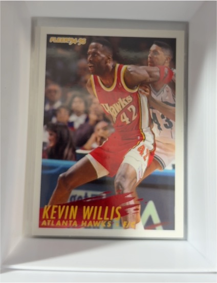 1994-95 Fleer #9 Kevin Willis — front