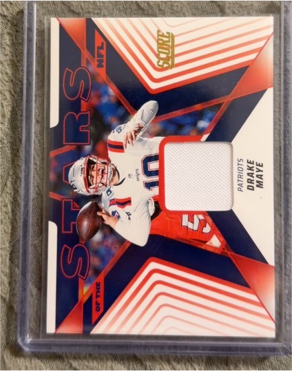 2025 Panini Score Stars of the NFL #SNJ-DMY Drake Maye — front