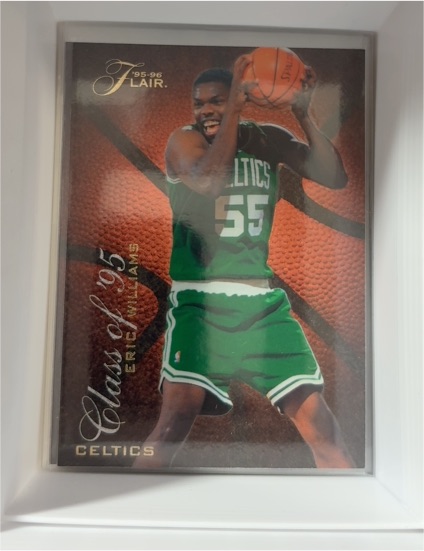1995-96 Fleer Flair #R-14 Eric Williams — front