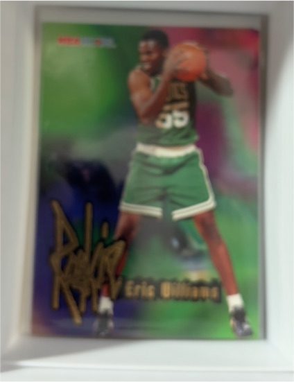 1995-96 NBA Hoops #253 Eric Williams — front