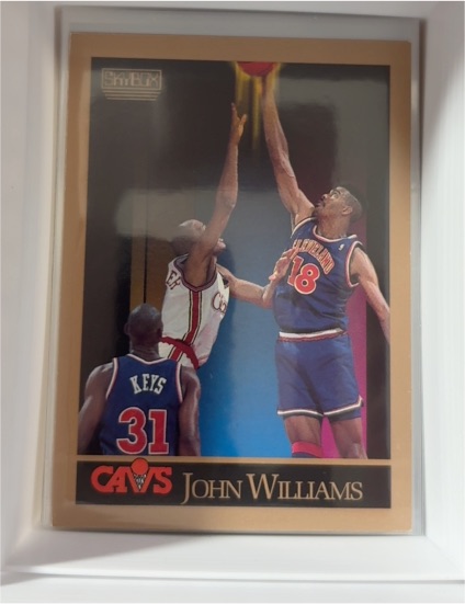 1990-91 SkyBox #58 John Williams — front
