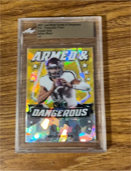 2020 Leaf Metal Draft #AAD-TT1 Tua Tagovailoa Armed & Dangerous — front