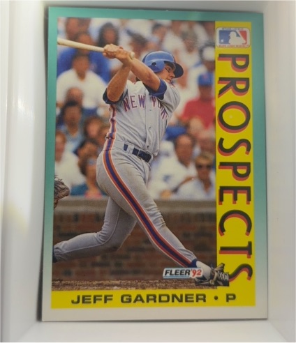 1992 Fleer Prospects #675 Jeff Gardner — front
