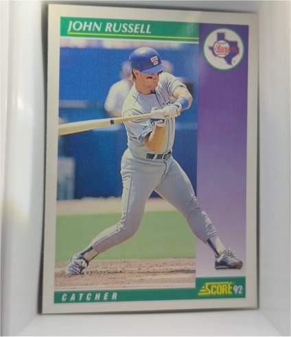 1992 Score #339 John Russell — front
