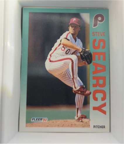 1992 Fleer #545 Steve Searcy — front