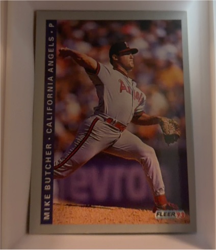 1993 Fleer #569 Mike Butcher — front