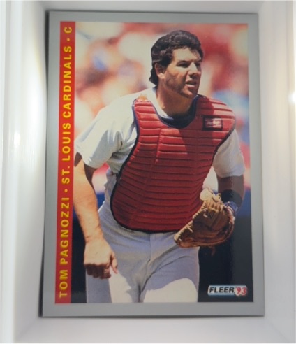 1993 Fleer #130 Tom Pagnozzi — front