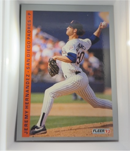 1993 Fleer #140 Jeremy Hernandez — front