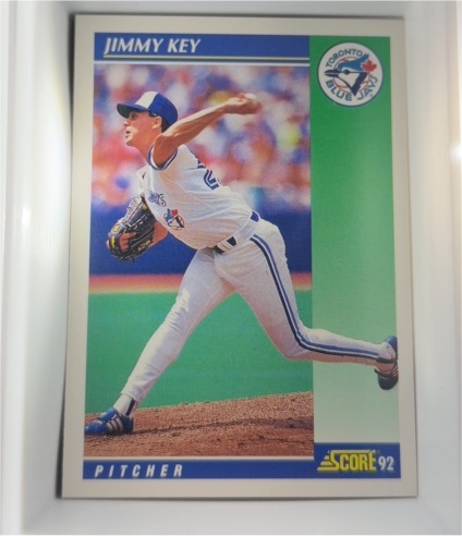 1992 Score #96 Jimmy Key — front