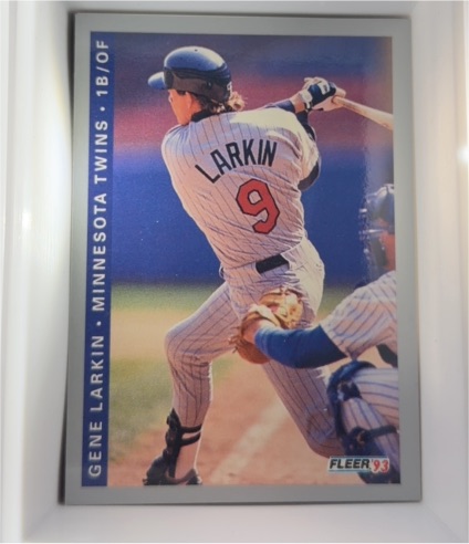 1993 Fleer #269 Gene Larkin Minnesota Twins — front