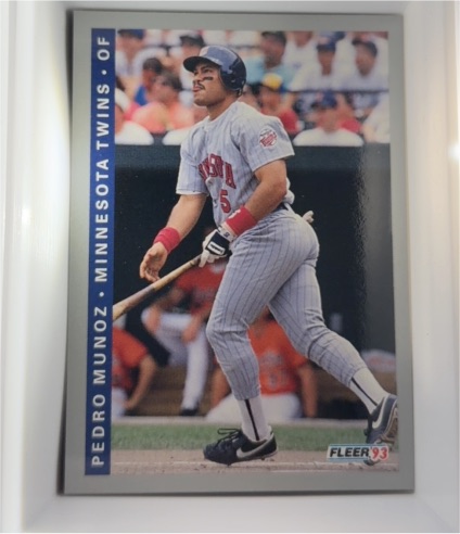 1993 Fleer #272 Pedro Munoz — front