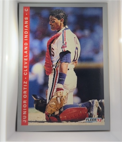 1993 Fleer #598 Junior Ortiz — front