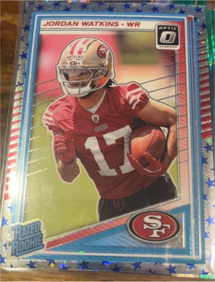 2025 Panini Donruss Optic #289 Jordan Watkins — front