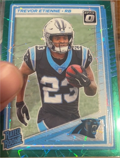 2025 Panini Donruss Optic #222 Trevor Etienne — front