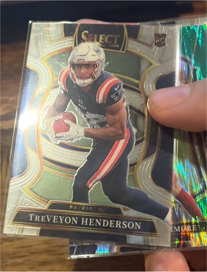 2025 Panini Select #78 Treveyon Henderson Concourse Rookie — front