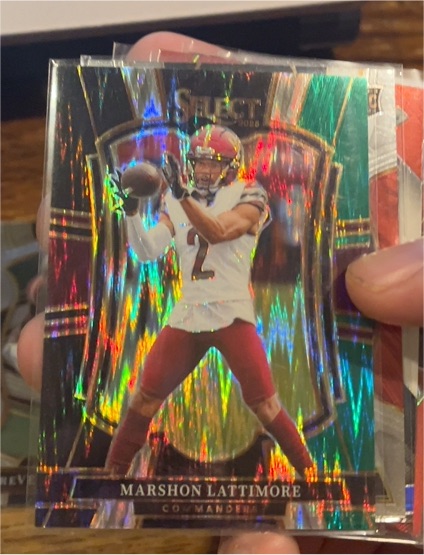2025 Panini Select #189 Marshon Lattimore — front