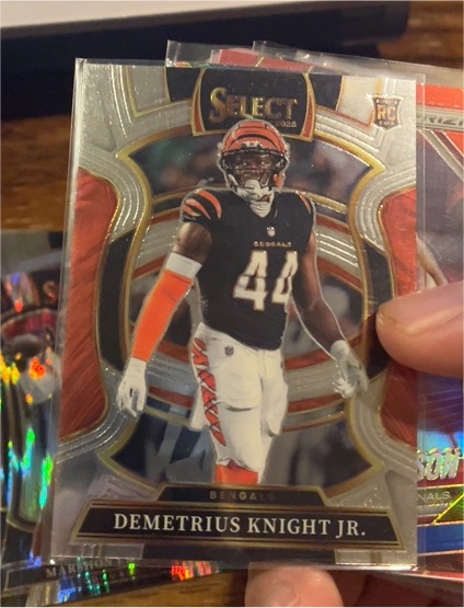 2025 Panini Select #58 Demetrius Knight Jr. — front