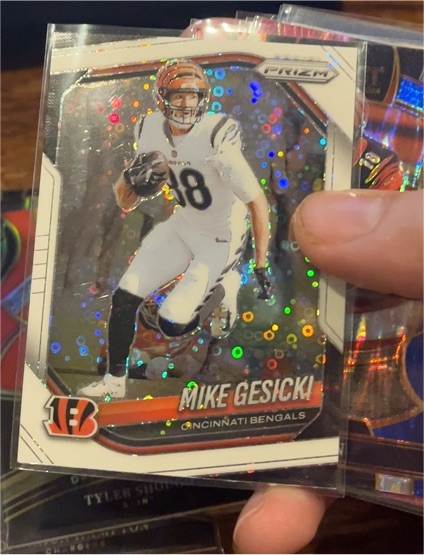 2025 Panini Prizm #79 Mike Gesicki — front