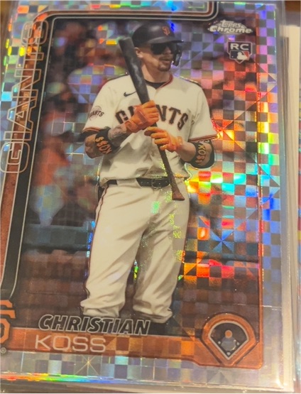 2025 Topps Chrome Update #USC26 Christian Koss — front