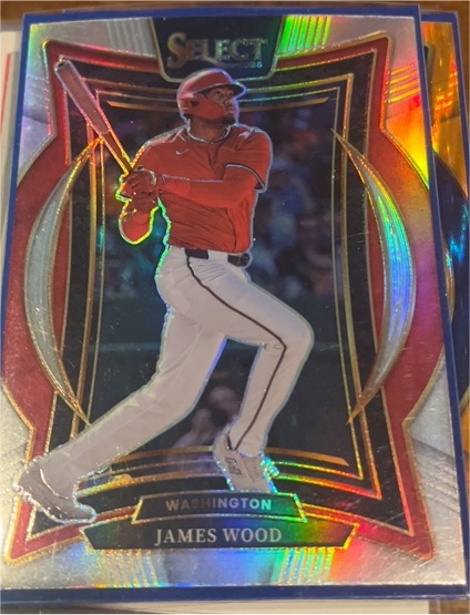 2025 Panini Select Concourse #36 James Wood — front