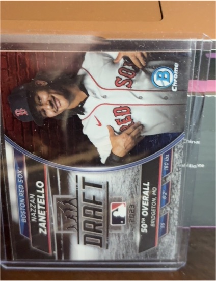 2023 Bowman Draft Chrome Draft Night #BDN-1 Nazzan Zanetello — front