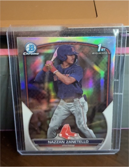 2023 Bowman Draft Chrome #BDC-3 Nazzan Zanetello — front