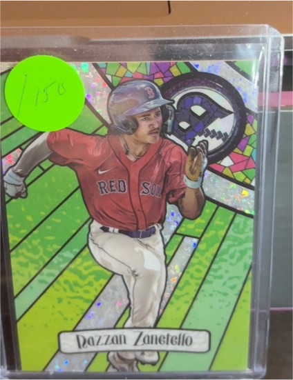 2023 Bowman Draft #BGA-16 Nazzan Zanetello Bowman Glass — front