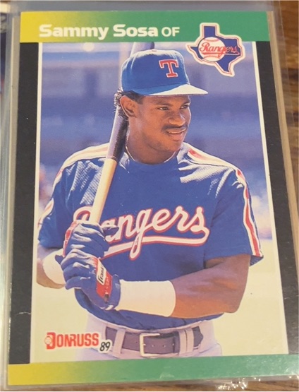 1989 Donruss Baseball's Best #324 Sammy Sosa — front