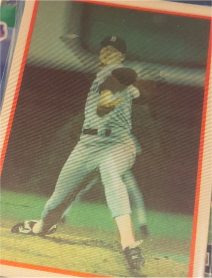 1987 Sportflics #10 Roger Clemens Boston Red Sox — front