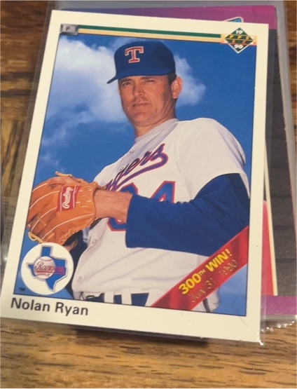 1990 Upper Deck #734 Nolan Ryan — front
