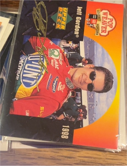 1998 Upper Deck Pop Weaver #PW1 Jeff Gordon — front
