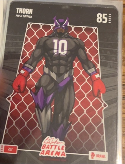 2026 Bo Jackson Battle Arena #227 Thorn — front