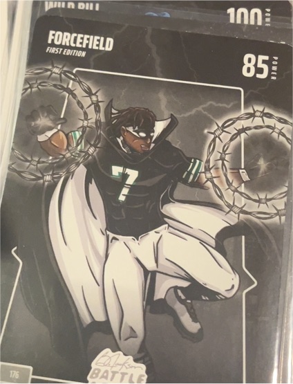 2026 Bo Jackson Battle Arena Forcefield #176 Justin Fields — front