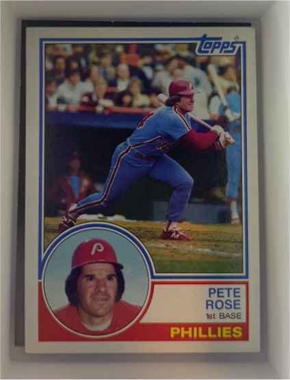 1983 Topps #100 Pete Rose — front