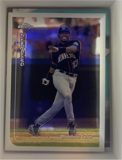 1999 Topps Chrome #291 David Ortiz — front
