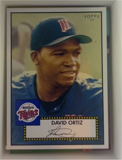2006 Topps '52 Debut Flashbacks #DF9 David Ortiz — front