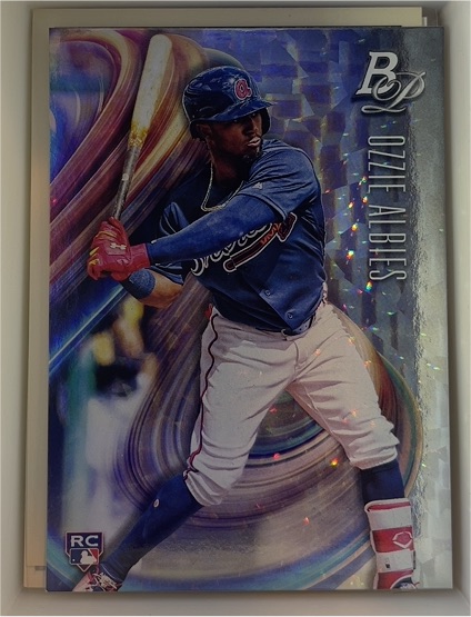 2018 Bowman Platinum #41 Ozzie Albies — front