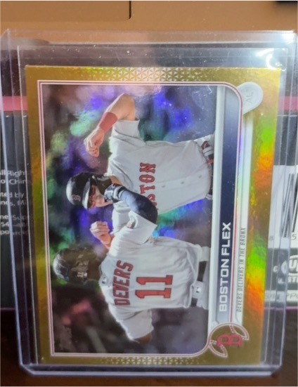 2022 Topps Update #US11 Boston Flex Rafael Devers — front