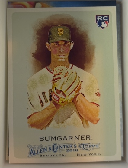 2010 Topps Allen & Ginter #6 Madison Bumgarner — front