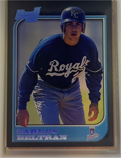 1997 Bowman #377 Carlos Beltran — front