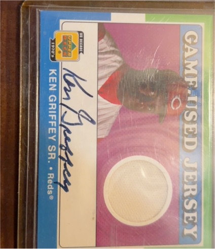 2001 Upper Deck Decade 1970's #SJ-KG Ken Griffey Sr. — front